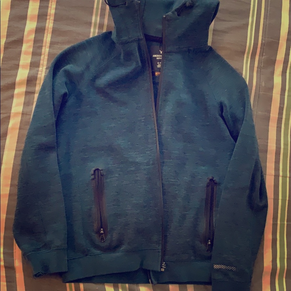 Blue Zip Up